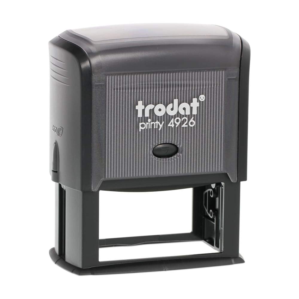 Trodat 4926 Extra Large Self Inking Rubber Stamp- Customized With Your Unique Text