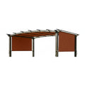 Garden Winds Universal Pergola Replacement Canopy - Standard 350 - Terra Cotta, Durable 350 Polyester, UV & Water Resistant
