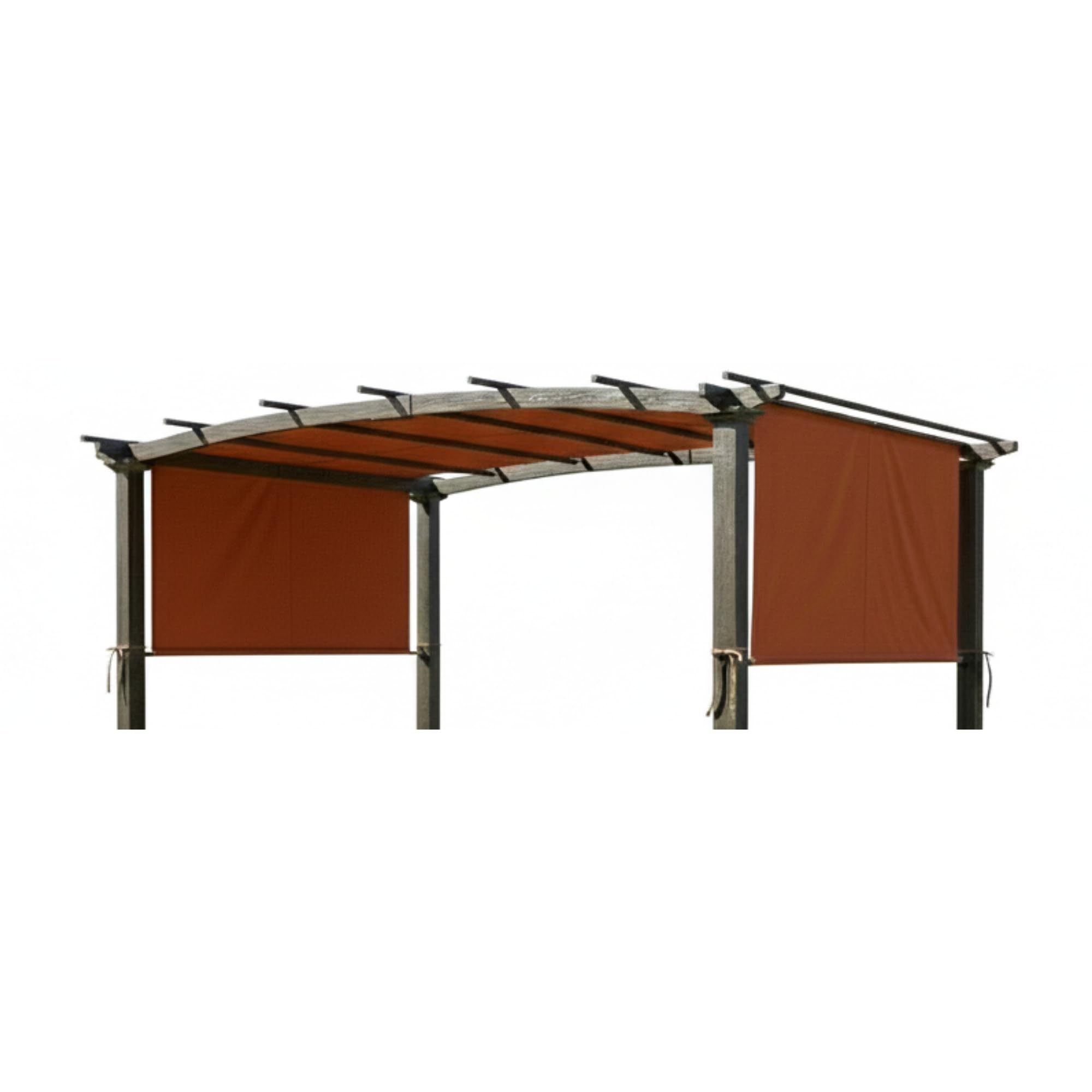 Garden Winds Universal Pergola Replacement Canopy - Standard 350 - Terra Cotta, Durable 350 Polyester, UV & Water Resistant