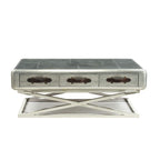 ACME Brancaster Coffee Table - - Aluminum
