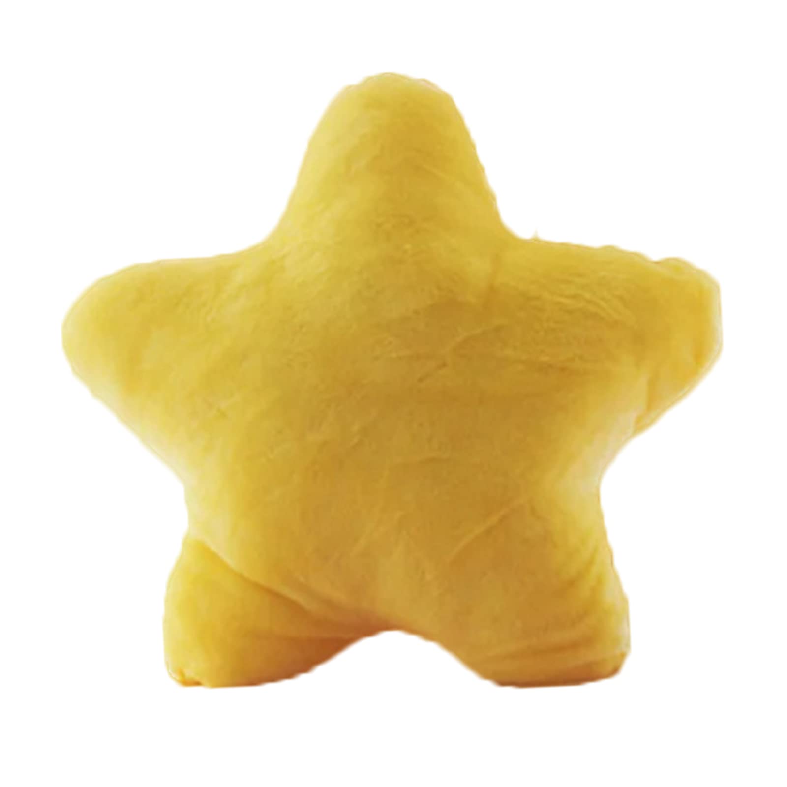 Zhidiloveyou Star Pillow Plush Yellow, Stuffed Star Shaped Pillow Cute Toy For Kids 15.7 Inch