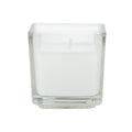 Zest Candle 12-Piece Votive Candles, White Citronella Square Glass