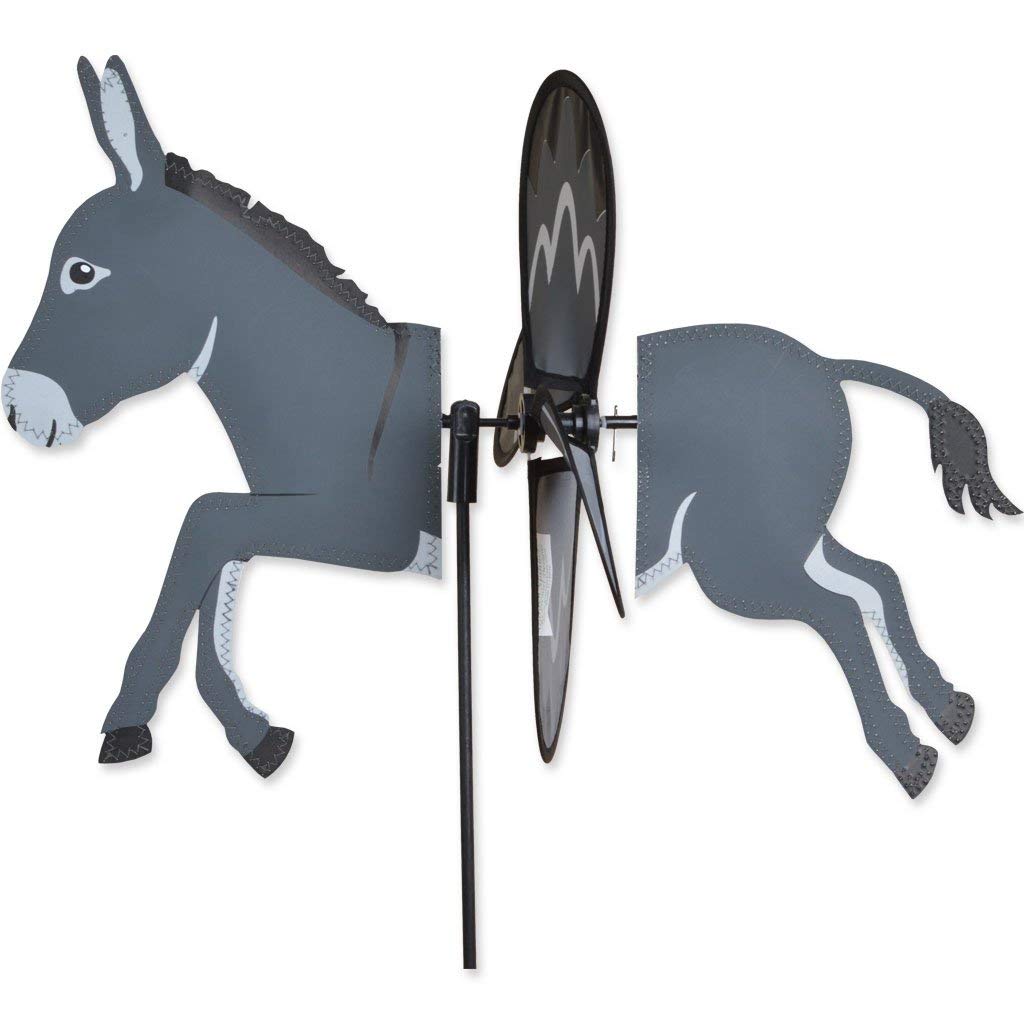 Premier Kites Donkey Petite Garden Stake Wind Spinner By Designs-19.75' W