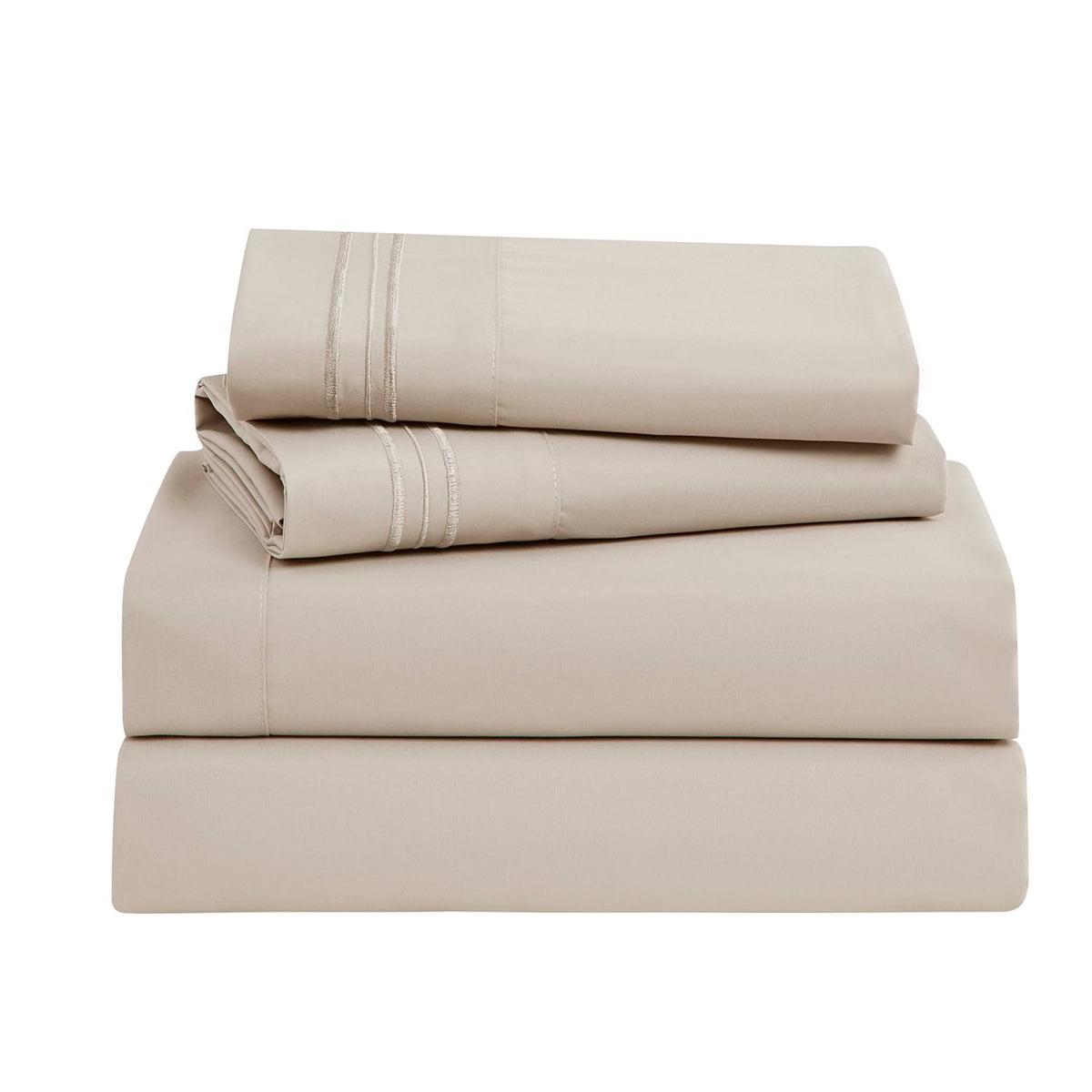 Clara Clark Bed Sheets, Premier 1800 Series Bed Sheet Set, Deep Pocket, Wrinkle, Fade, Stain Resistant, Luxury Soft Bedding Shee