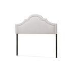 Baxton Studio Ritta Modern and Contemporary Upholstered Headboard Beige/King