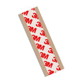 Tapecase 9088 3/4' X 4'-100 Clear Acrylic High Performance Double Coated Tape Converted From 3M 9088, 0.0083' Thick, 4' Leng