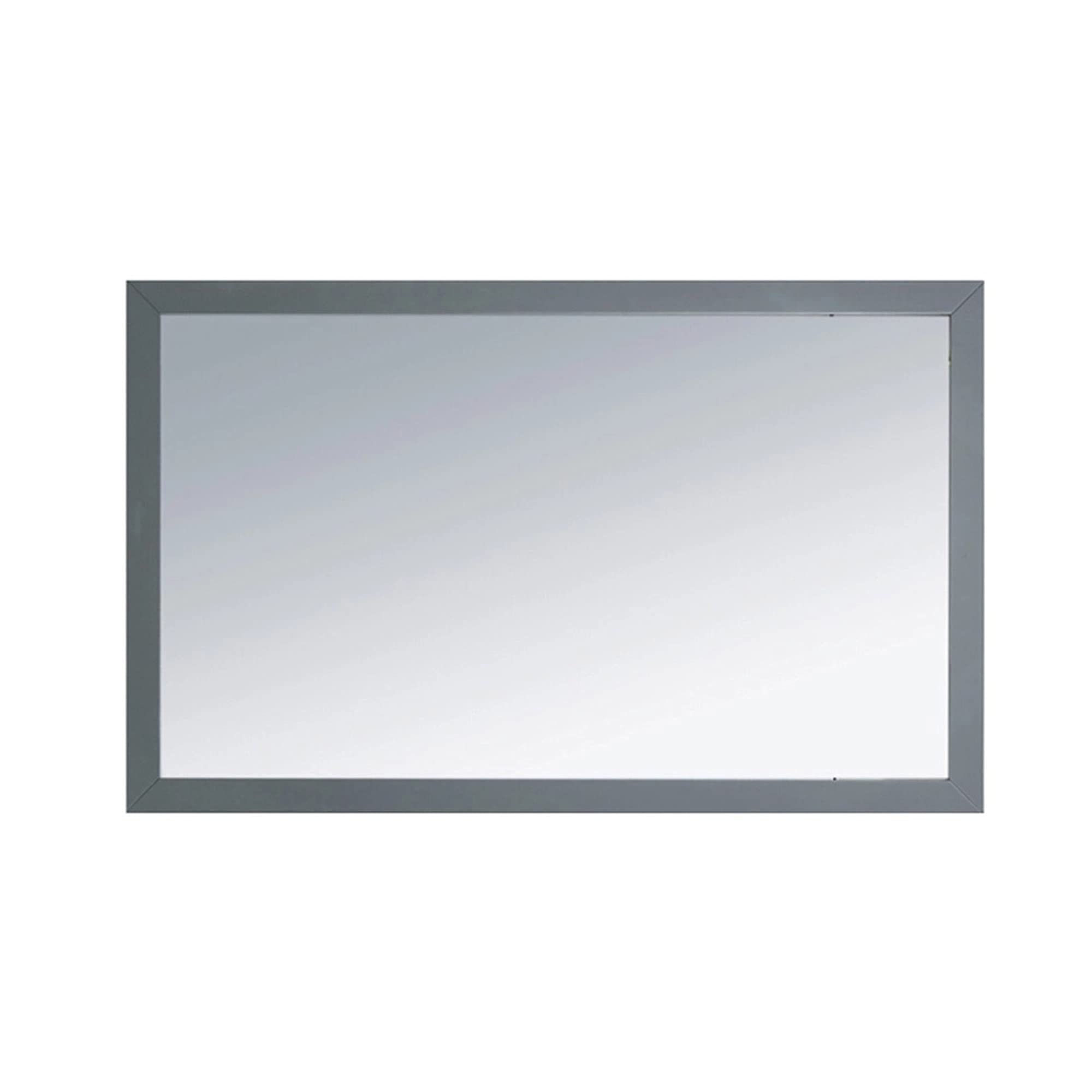 Laviva Fully Framed 48" Maple Grey Mirror