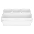 Grooved Drawer Dividers, Elegant Design Practical Saving Large Storage Space Drawer Organizer, For Bedroom Bathroom Kitchen Work