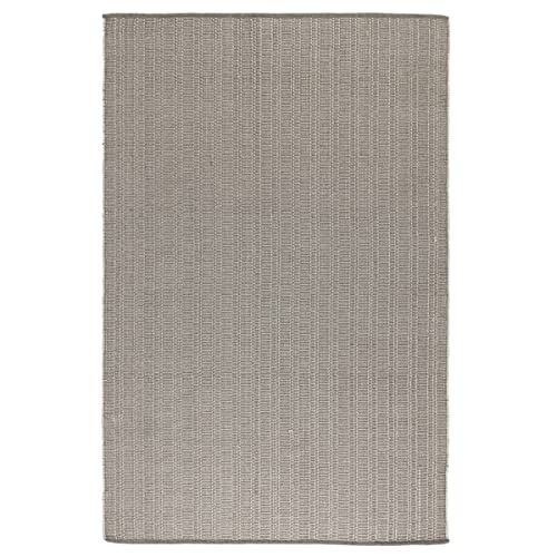 Kosas Home Charlevoix Area Rug, Bedroom, Kitchen Living Room, 8' X 10', Pebble Gray