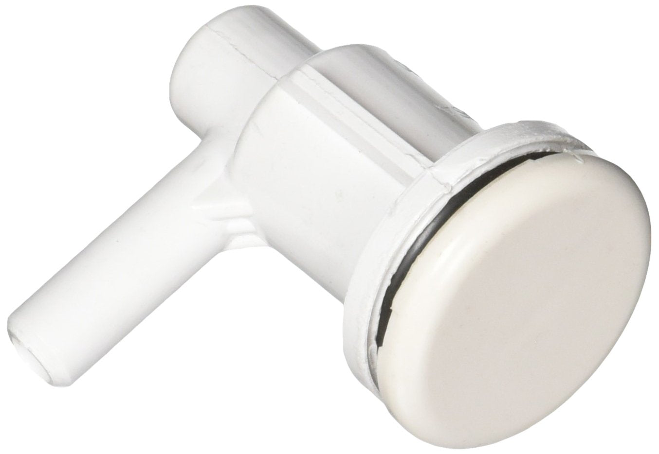Waterway Plastics 806105118066 Lo-Pro Injector 3/8' Barb Elbow Style White