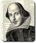 Art Plates Shakespeare Mouse Pad
