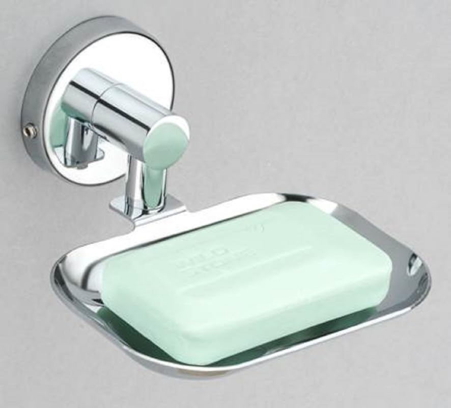 iSTAR 304 Grade Stainless Steel Soap Dish  Stylish & Durable Soap Holder for Bathroom, Single Soap Tray Design, Soap Stand, and