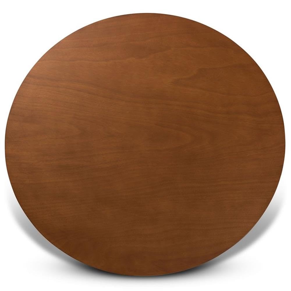 Baxton Studio Liese Modern and Contemporary Transitional Walnut Brown Finished Wood 7-Piece Dining Set