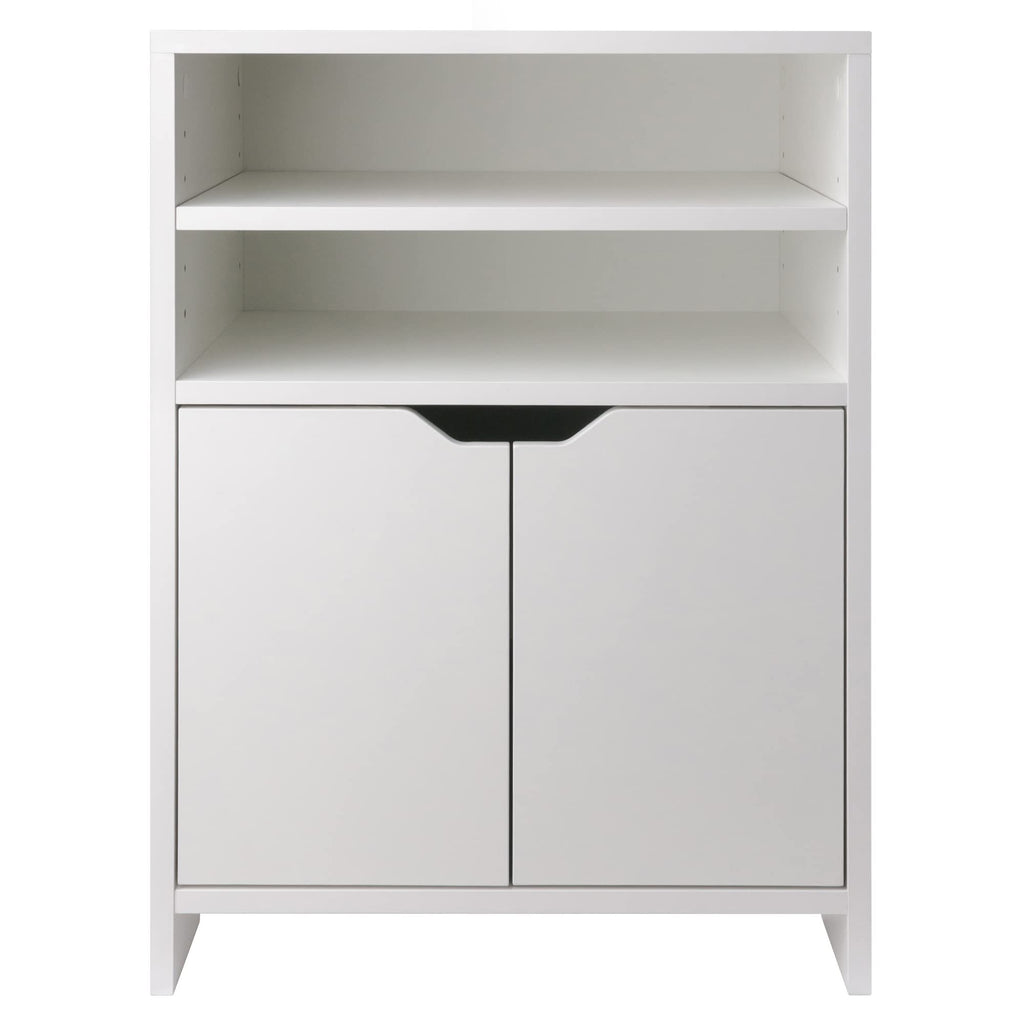 Winsome Nova 4-Shelf Storage Cabinet, White