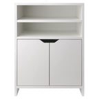 Winsome Nova 4-Shelf Storage Cabinet, White