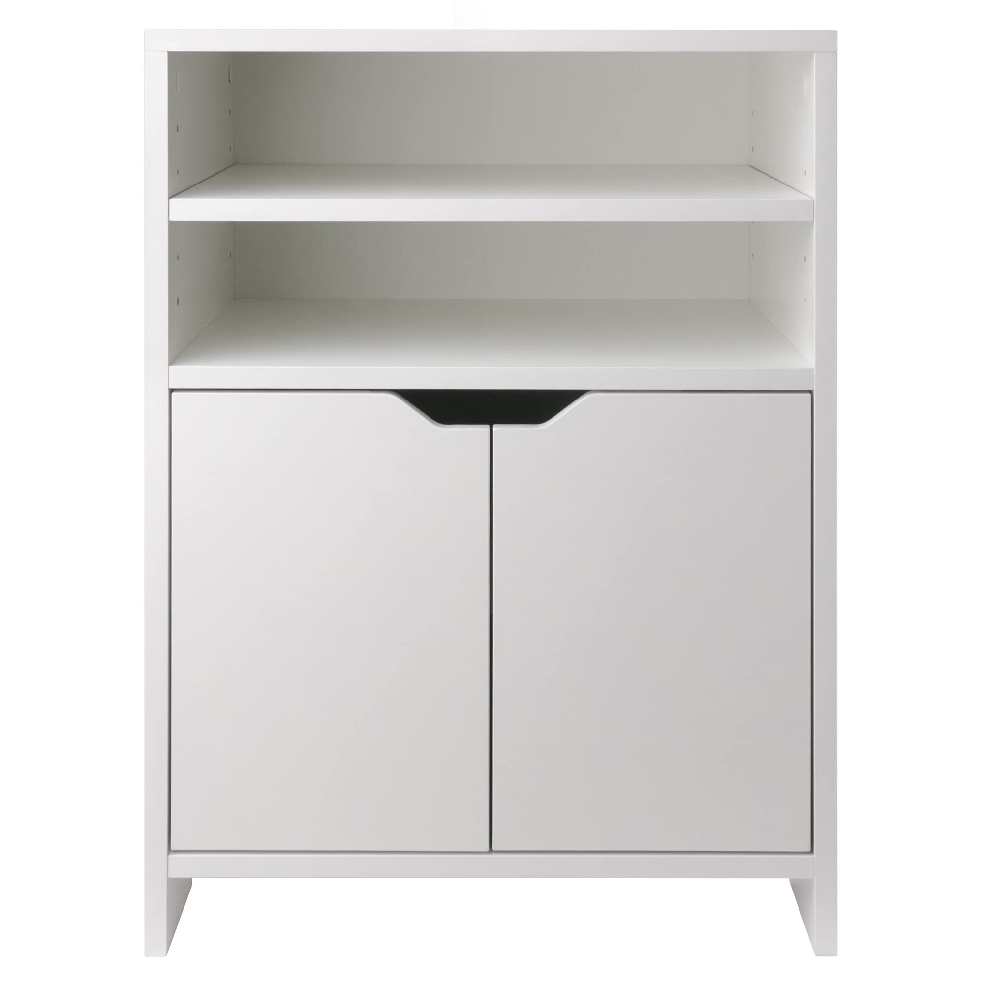 Winsome Nova 4-Shelf Storage Cabinet, White