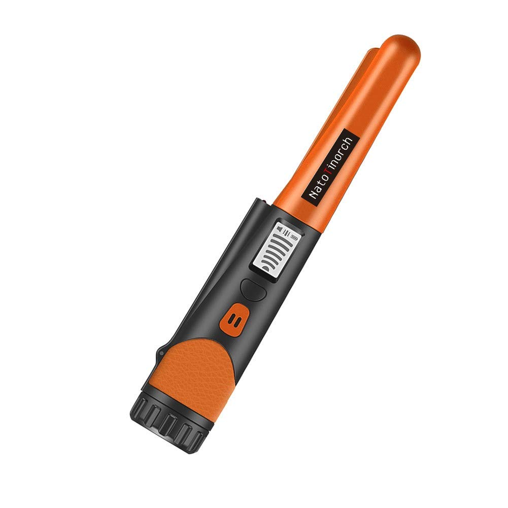 Hand Metal Detector, High Sensitivity Metal Detector With Lcd Display&Belt Holster,360