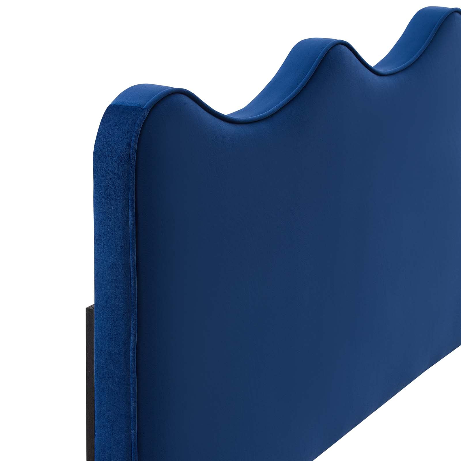 Modway Athena Performance Velvet Headboard, King/California King, Navy