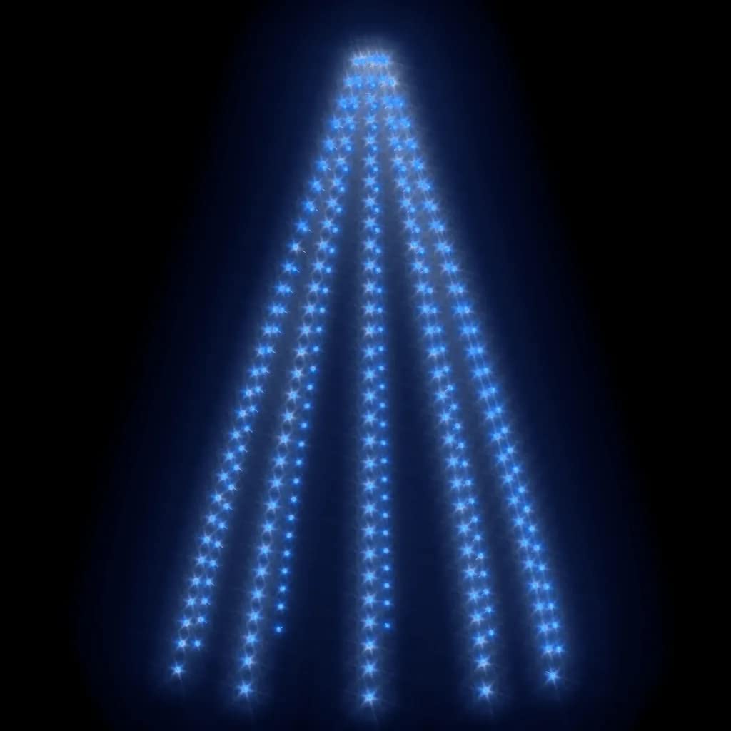Vidaxl Christmas Tree Net Lights With 300 Leds Blue 118.1&quot;