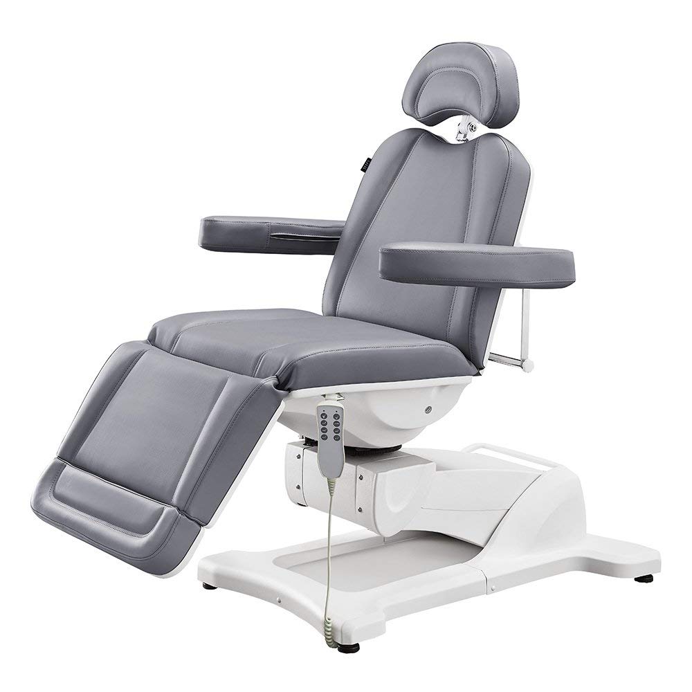 Full Electrical 4 Motor Podiatry Chair Spa Facial Massage Dental Aesthetic Reclining Chair All Purpose Bed PAVO