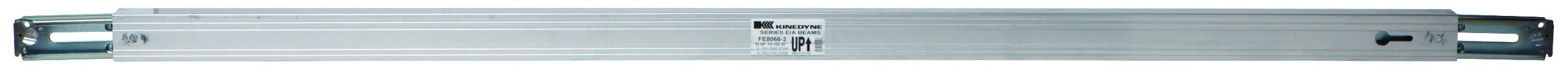Kinedyne Corporation Decking Beam, 92 in.L, 3-1/4 in.W, Silver