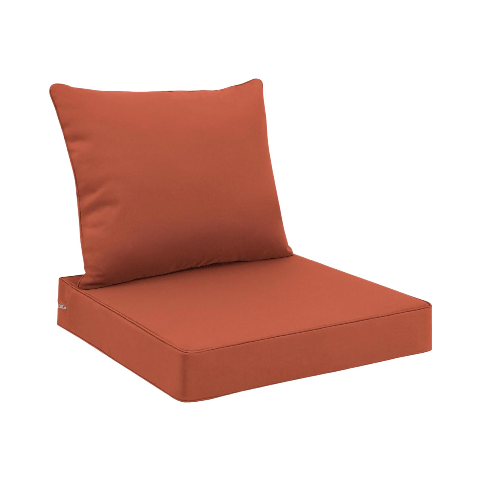 Favoyard Outdoor Seat Cushion Set 22 X 24 Inch Waterproof & Fade Resistant Patio Furniture Cushions With Removable Cover Deep Se