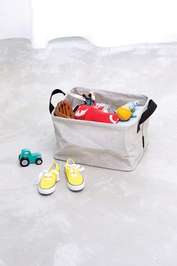 Brabantia - Foldable Laundry Basket - Compact Storage Box - Water Resistant Coating - Multi-Functional - Laundry Hamper - Bathro