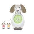 Zazu Davy The Dog - Sleep Trainer Clock & Nightlight for Kids - Light Up Alarm Clock, Helps Teach Your Child When to Wake up - T