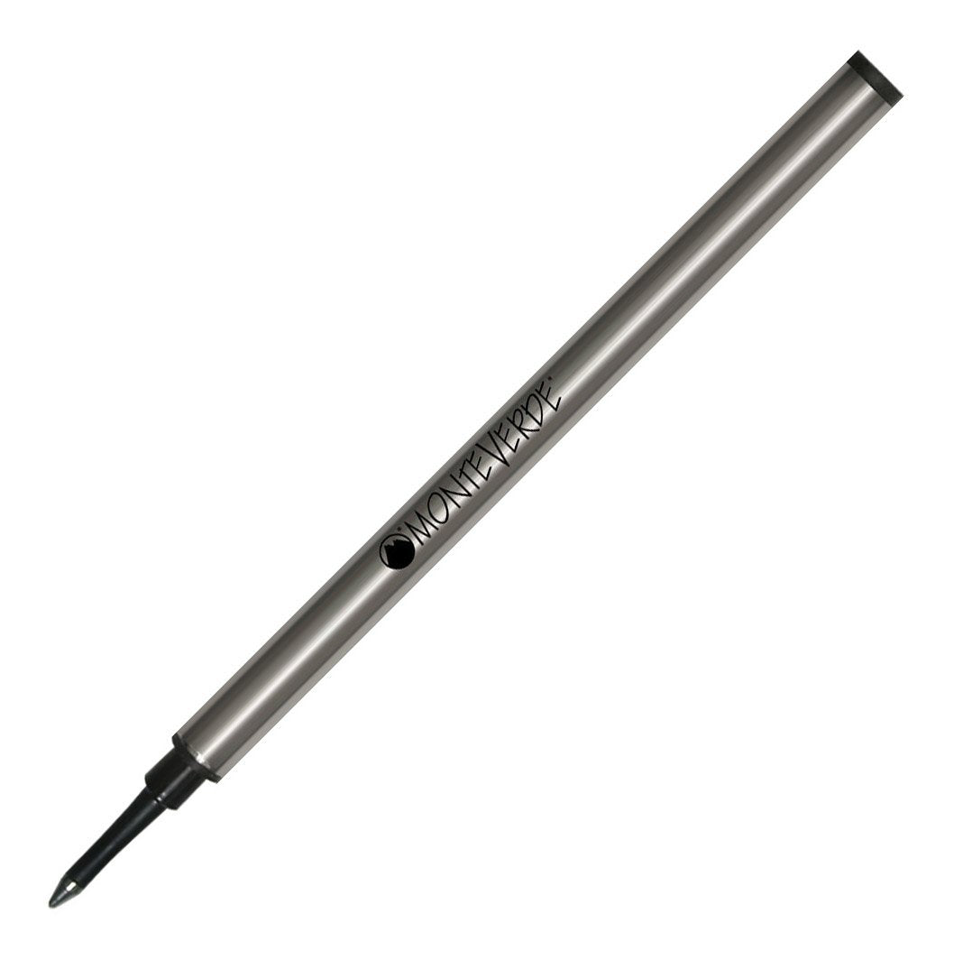 Monteverde Rollerball Refill To Fit Waterman Rollerball Pens, Fine Point, Black, 2 Per Pack (W222Bk)