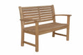 Anderson Teak Victoria 2-Seater Bench Without Cushion, 48"