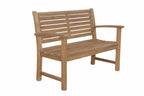 Anderson Teak Victoria 2-Seater Bench Without Cushion, 48"