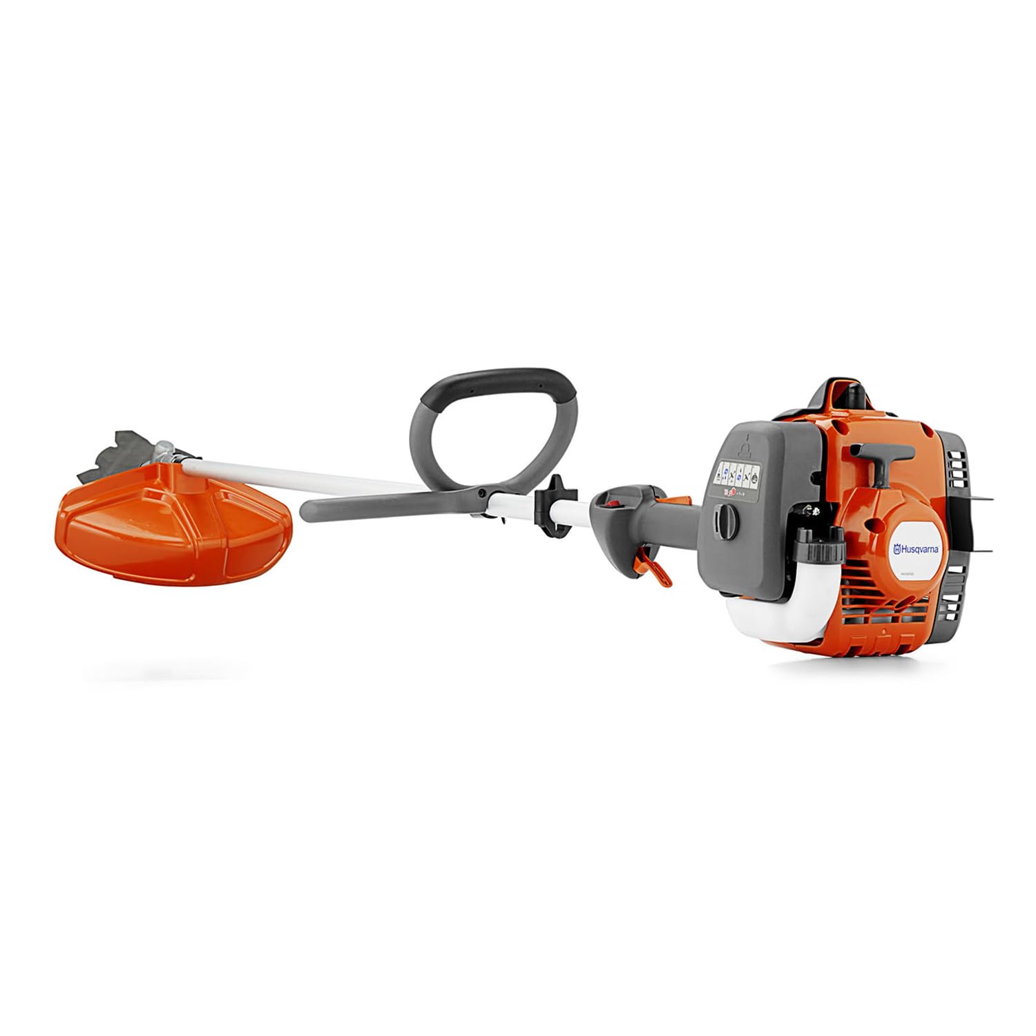Husqvarna 122Rj Brushcutter, Multi-Purpose Gas Brush Cutter Tool With String Trimmer Head And Grass Blade, Includes Adjustable H