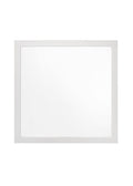 Acme Casilda Square Wooden Mirror In White