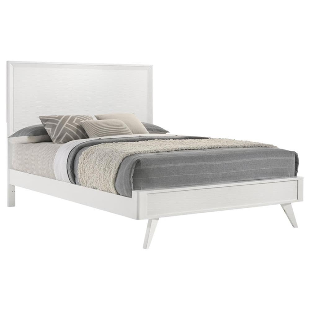 Coaster Home Furnishings Janelle Panel Bed White, Queen