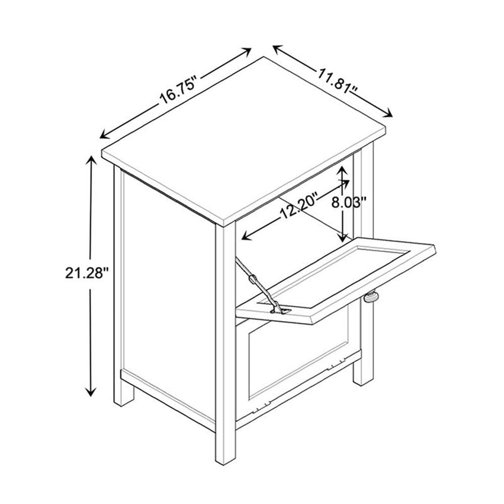 Baxton Studio Sariah Mid-Century Modern White Finished Wood and Rattan 2-Door Nightstand
