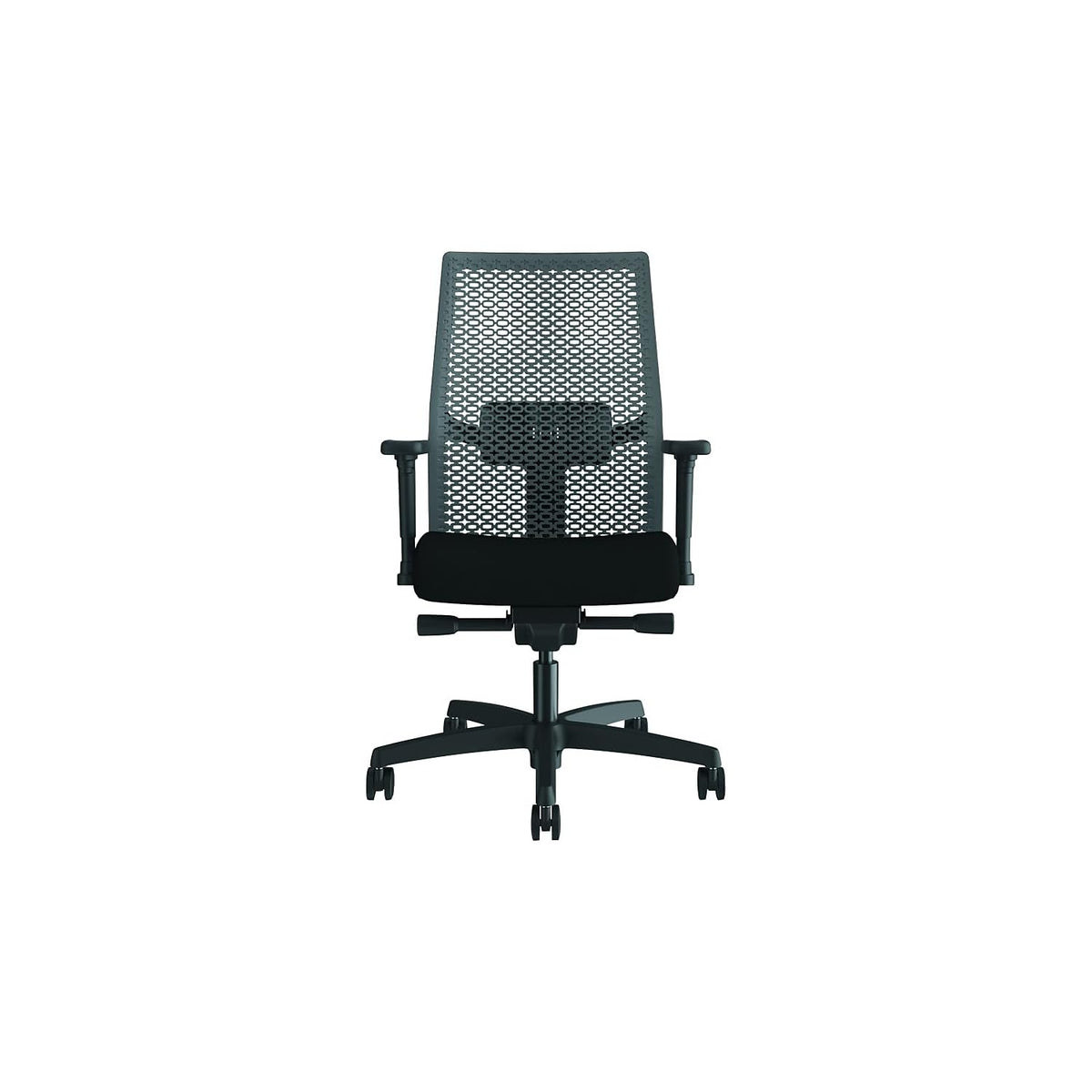 Hon Ignition 2.0 Mesh Back Vinyl Task Chair, Black (Honi2Mrl2Au10Tk)