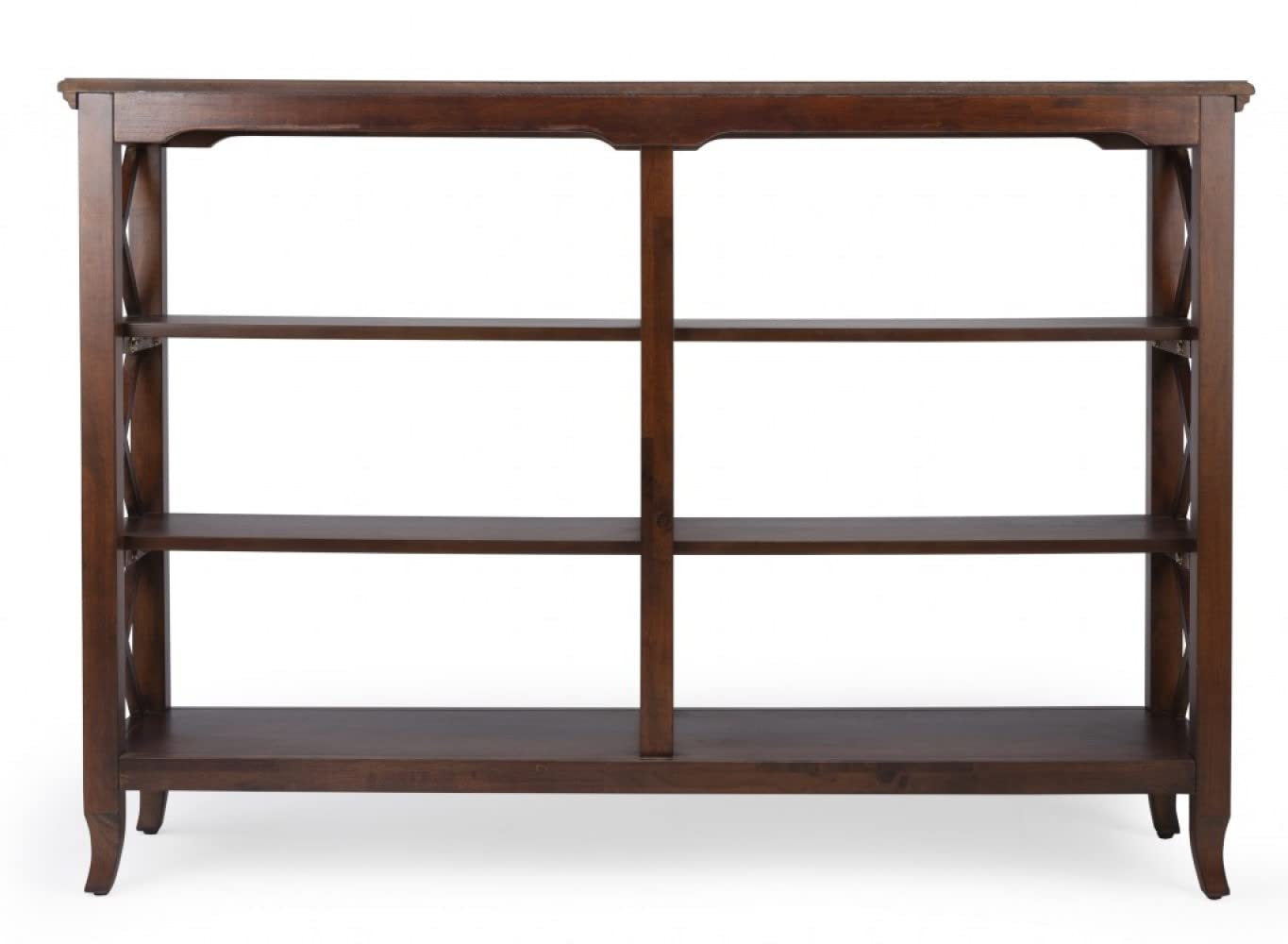 HomeRoots Cherry Brown Bookcase