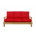 Anderson Teak Patio Lawn Garden Furniture Brianna Deep Seating Sofa + Cushion