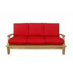 Anderson Teak Patio Lawn Garden Furniture Brianna Deep Seating Sofa + Cushion