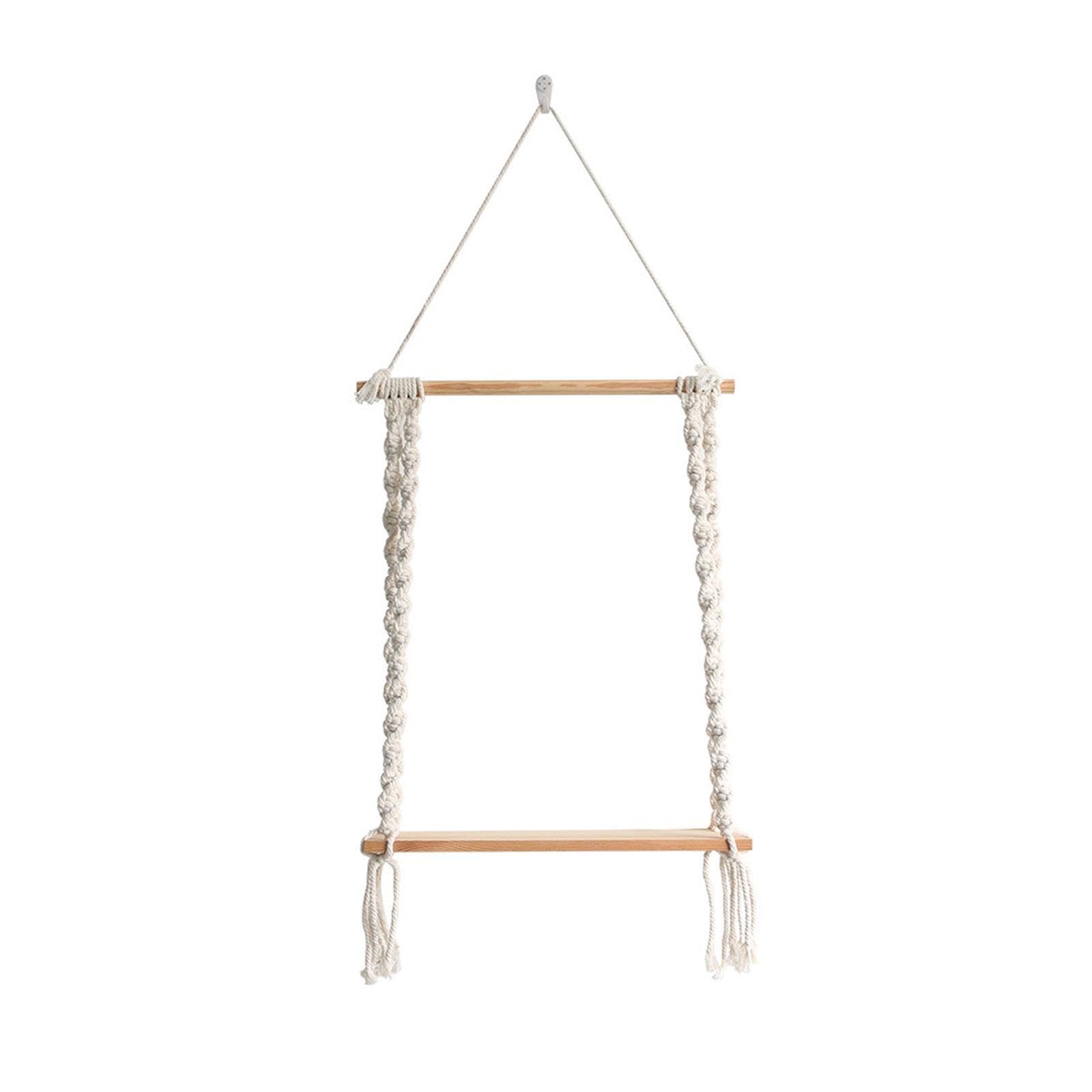 Myaddiction Wall Mounted Storage Rack Wall Hanging Shelf For Planter Bedroom Living Room Style A