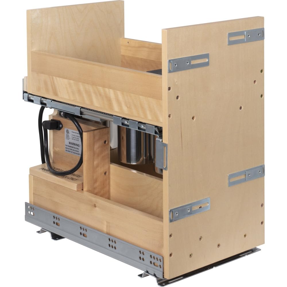 11 No Wiggle Powered Vanity Pullout for 15 Standard Door/Drawer Base Cabinet