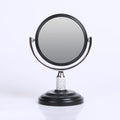 Zahari Home Aroma Magnifying Makeup Mirror with Stand, Double Sided 1X/3X Magnification, 360 Degree Swirl, 6.30 inch Blue Mirror