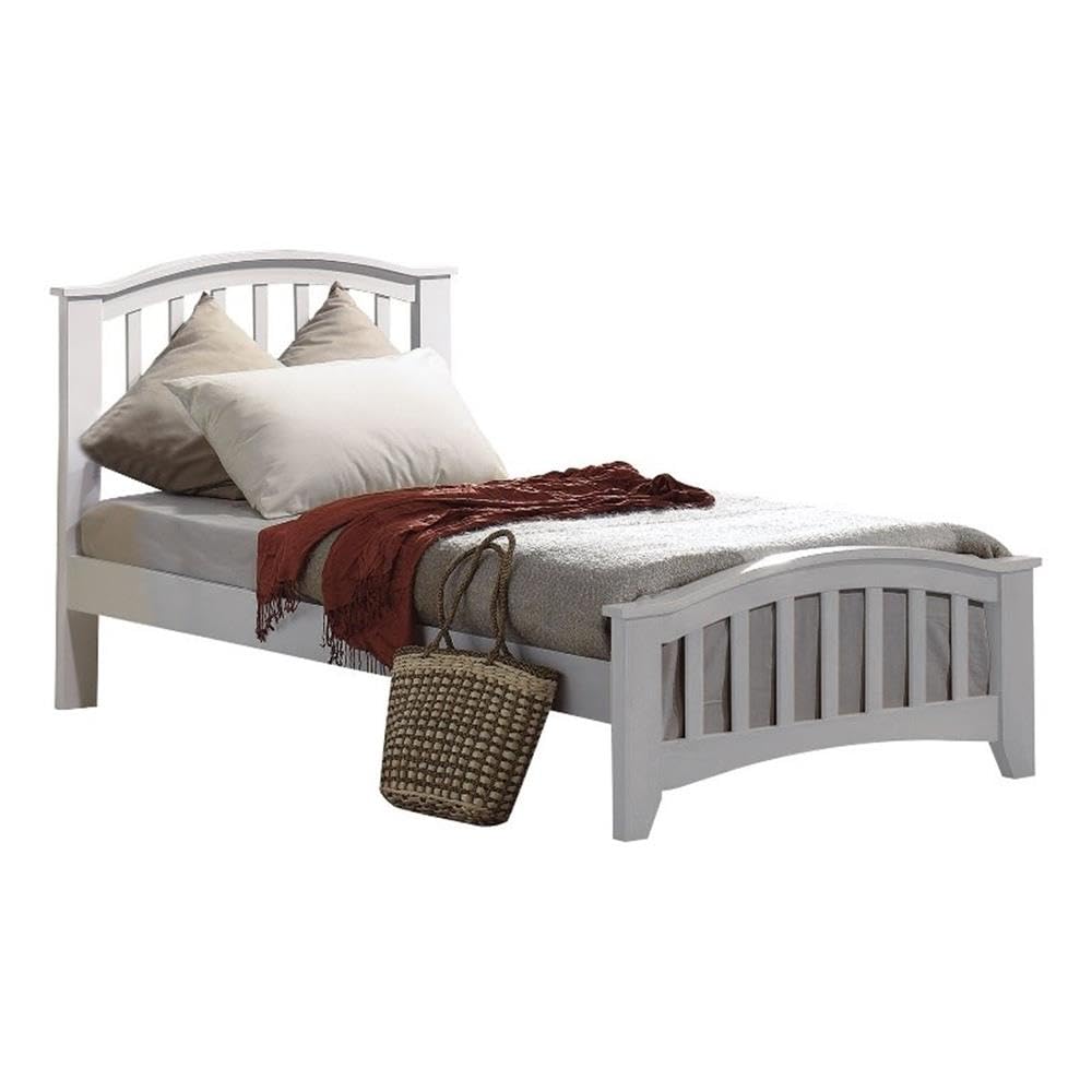 Acme San Marino Twin Wooden Panel Bed - Thumbnail 3