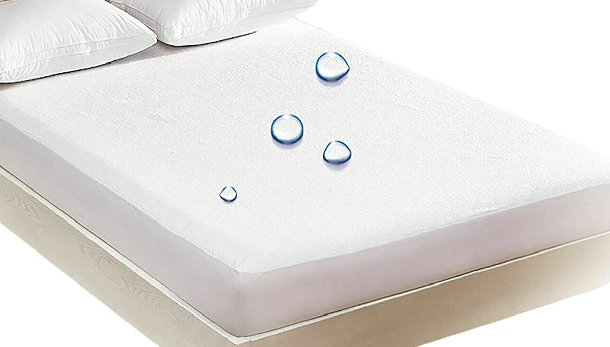 Vinyl Plastic Mattress Protector Fitted Sheet Style Waterproof Mattress Cover Breathable - Bed Wetting And Spill Protection For