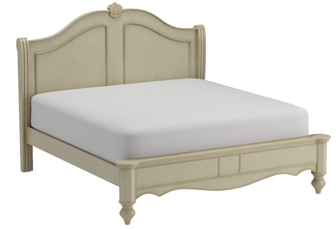 American Woodcrafters Chateau Sleigh Bed - Thumbnail 4