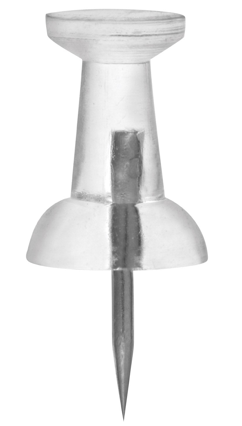 Helping Hand The Faucet Queen Fq50110 Push Pins, Clear, 40 Piece