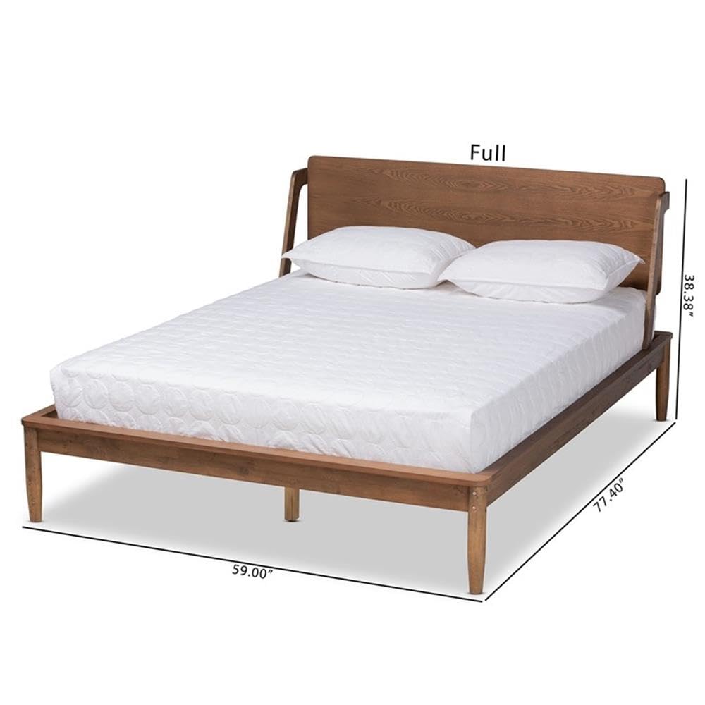 Baxton Studio Sadler Platform Bed - Thumbnail 4