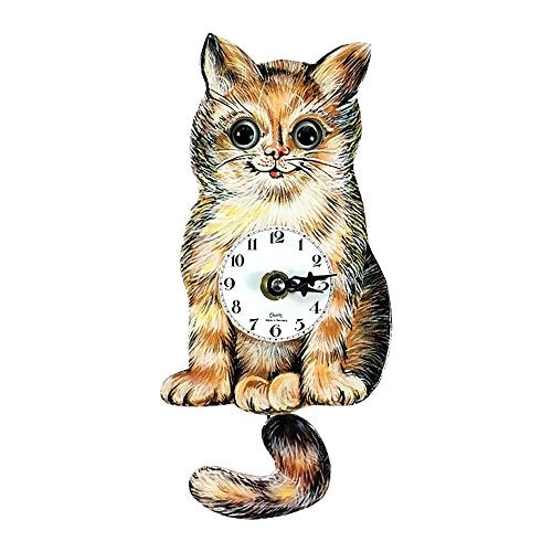Alexander Taron Mini Size Engstler Battery Operated Clock - 5.5" H X 3.5" W X 1.5" D
