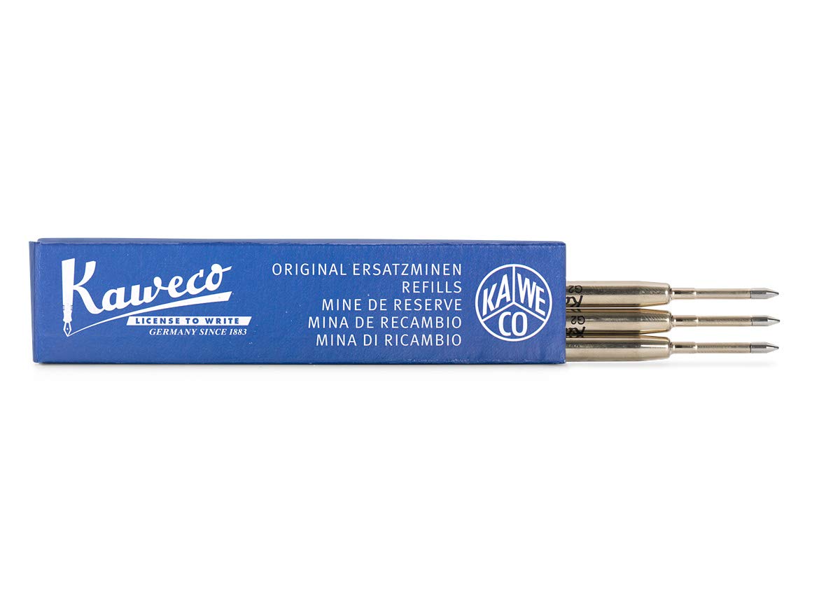 Kaweco G2 Ballpoint Pen Refills 0.8 Mm Blue Pack Of 3 | 3 Pieces 0.8 Mm Refill Blue Ball Pen | Pen Refill I Refill For Multicolo