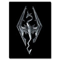 Skyrim Collectibles | Skyrim Dragon Emblem Fleece Throw Blanket | 45    X 60